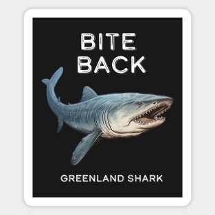 Greenland Shark Bite Back Magnet